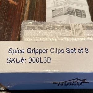 Spice Gripper Clips set of 8 NWT